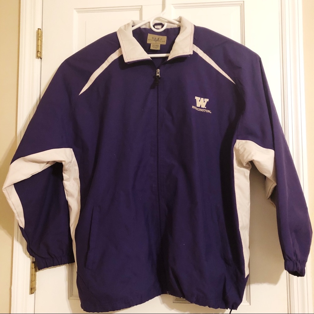 Vintage XXL Washington Huskies Jacket Sportswear